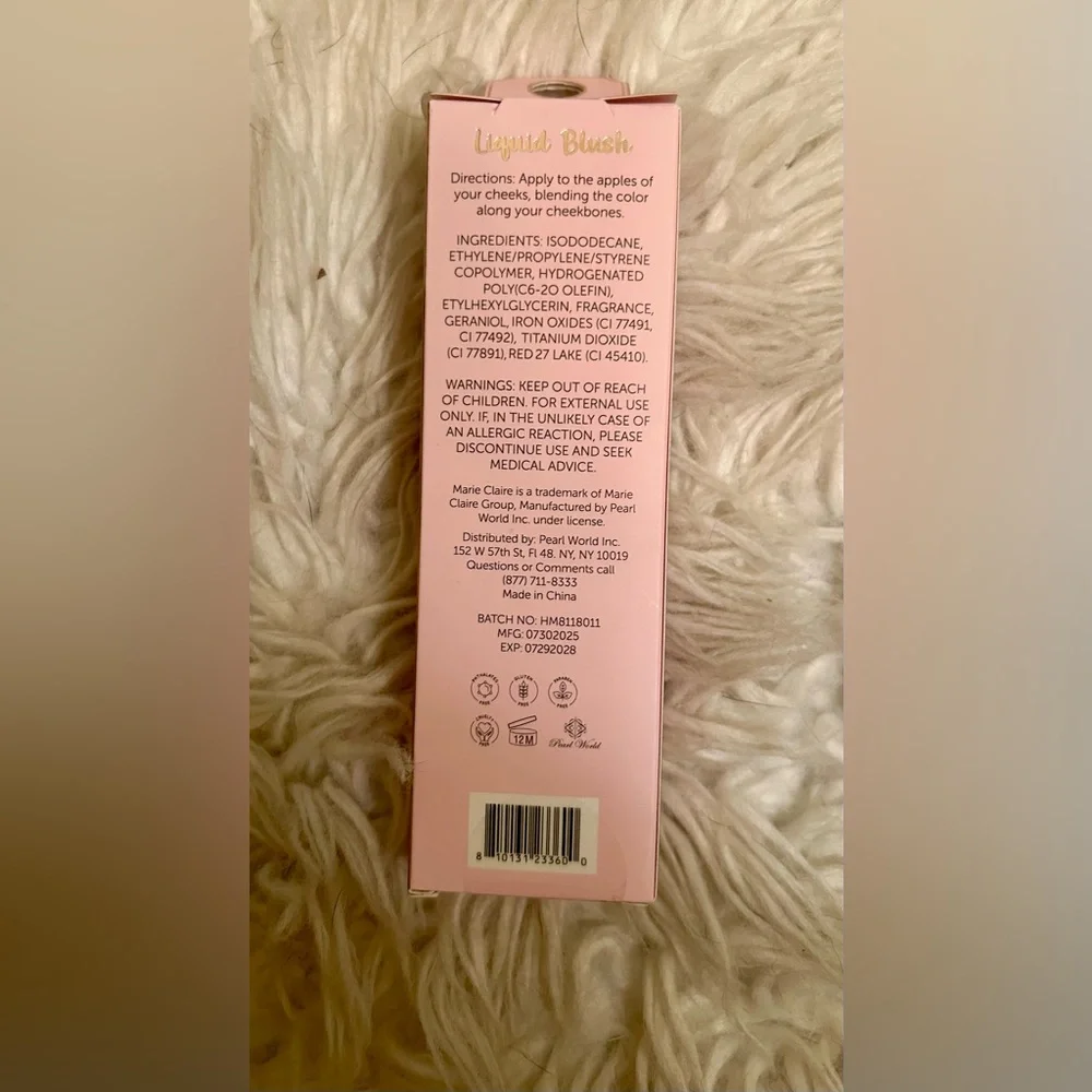 Marie Claire Liquid Blush in Dusty Pink Mew in Package